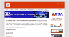 Desktop Screenshot of ijaep.com